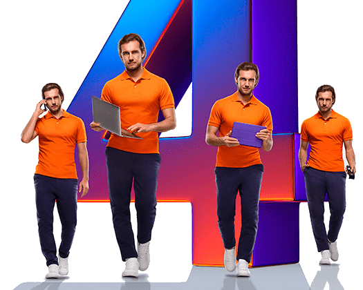 Великолепная четверка Ростелеком в&nbsp;деревня Тихомировка (Томская область)